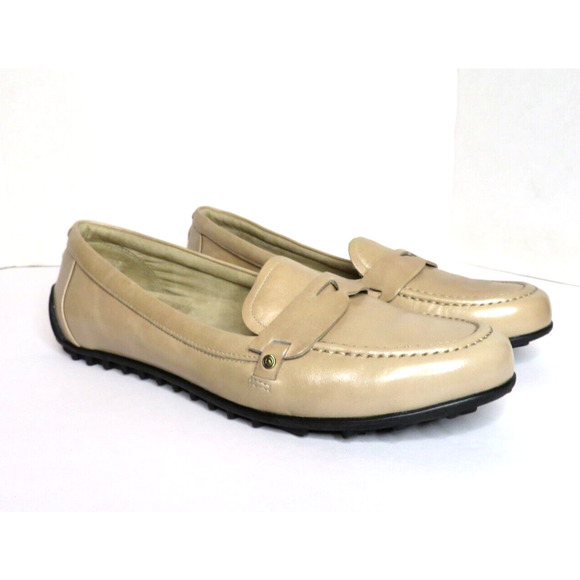 Rockport Women's Tan Loafers Comfort Walking Slip On Flats Shoes K58554 Size 9.5 - Picture 1 of 10